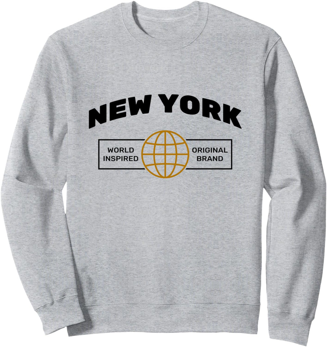 New York City World Inspired, New York City Outfit Graphic Sweatshirt