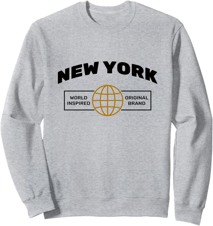 New York City World Inspired, New York City Outfit Graphic Sweatshirt