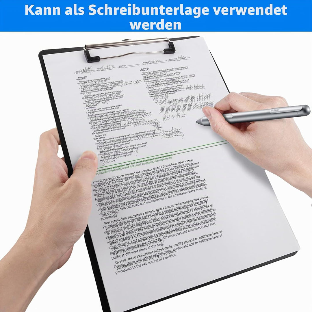 12 Stück Kunststoff klemmbretter A5, Clipboard A5, Schwarz Klemmbretter mit Loch, Klemmbrett mit Kle