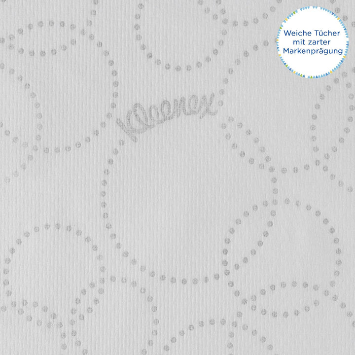 Kleenex Ultra Rollenpapiertücher 6780 – 2-lagige Rollenhandtücher – 6 x 150 m weisse Papiertuchrolle
