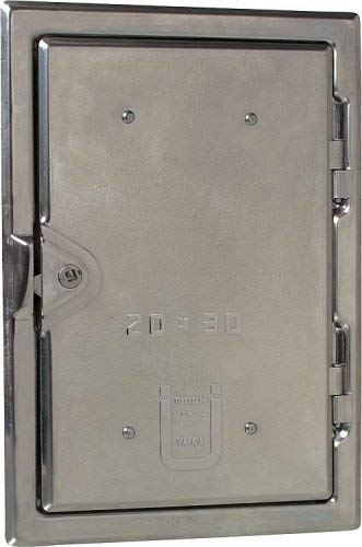 Kamintüren Möck aus Edelstahl V2A Kamin Kamintür Putztüre Auswahl Grösse 140x200