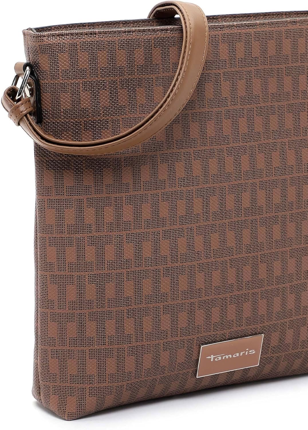 Tamaris Umhängetasche Jody 31984 Damen Handtaschen Ornament Einheitsgrösse Cappuccino, Einheitsgröss