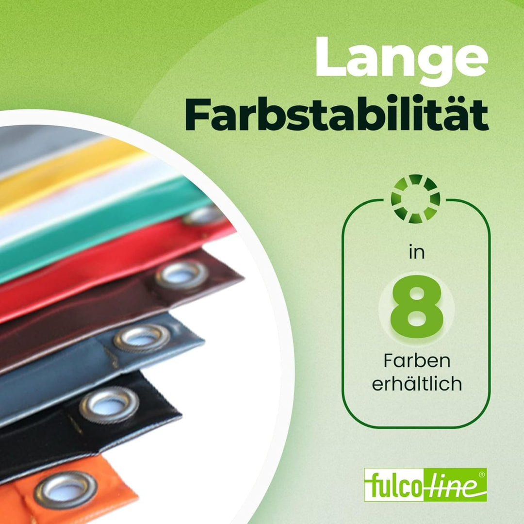 LKW Plane, 700 g, Abdeckplane, PVC Plane, Ösen alle 50 cm mit Saum auf Wunschmass, Sonderanfertigung