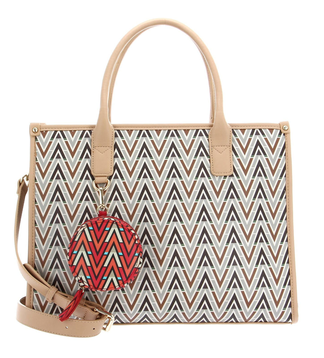 Valentino Bags Tonic, Tote Bag L, Beige