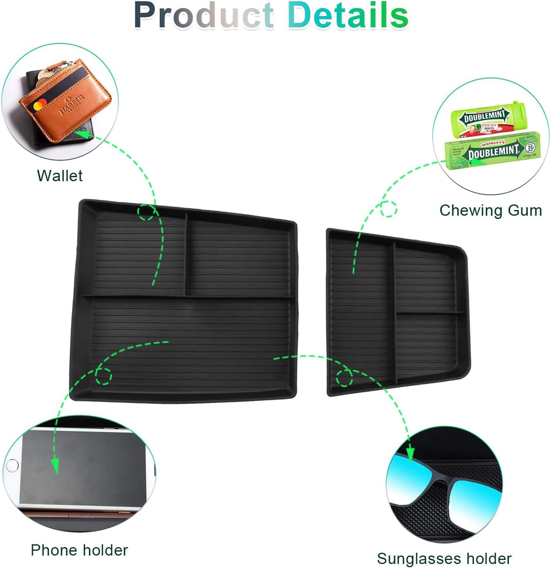 GAFAT Sko-d-a Enyaq iV 2021-2024 Mittelkonsole Aufbewahrungsbox, Enyaq 2023 Organizer Tray Mittelkon
