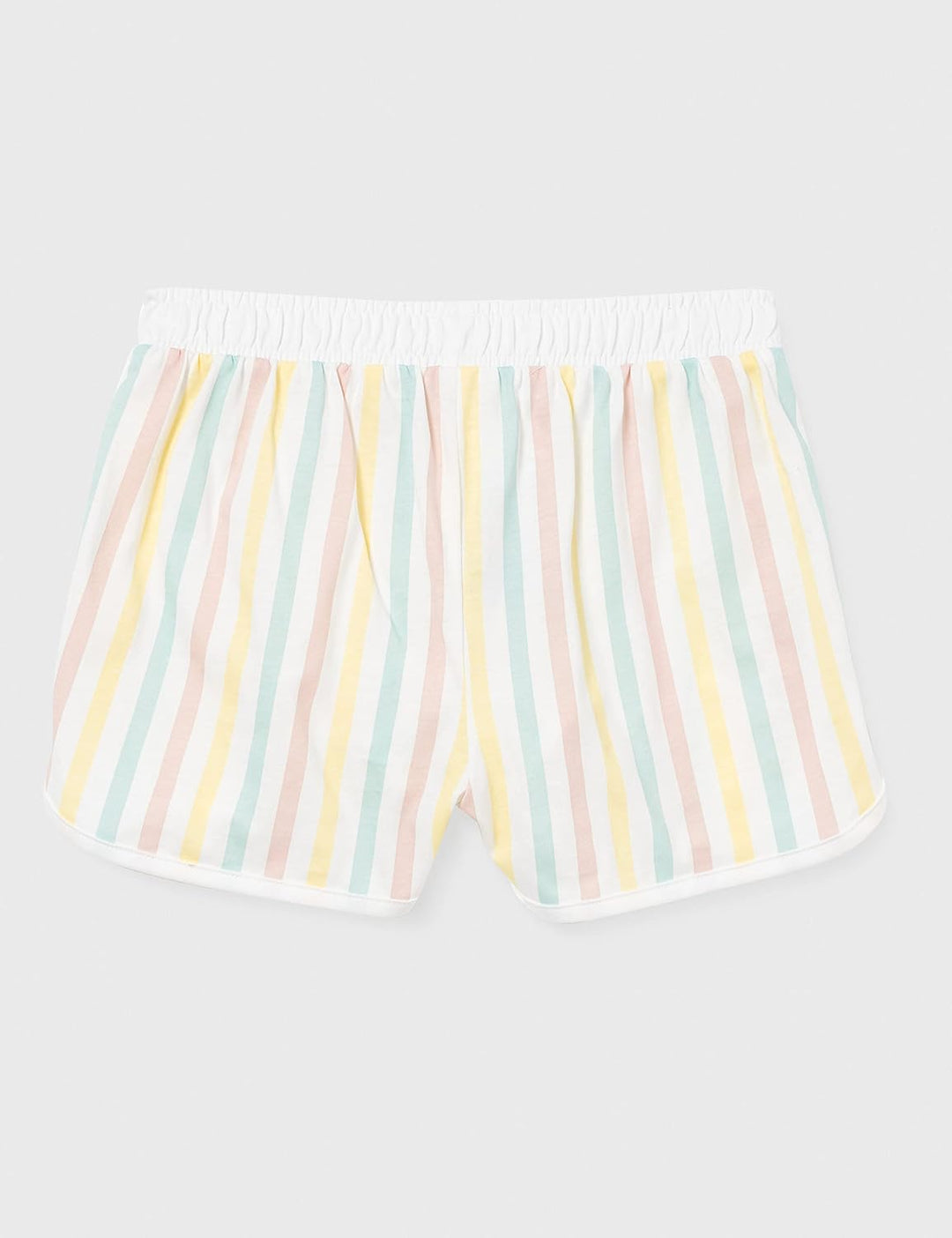 Sanetta Mädchen Pyjamaunterteil Shorts Stripe Gelb 152 Lemon, 152 Lemon
