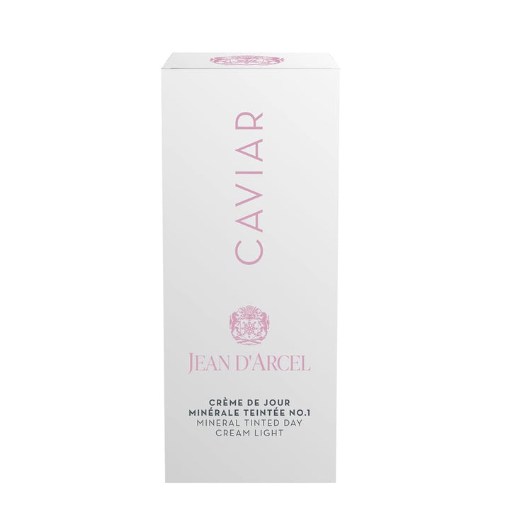 JEAN D’ARCEL - CAVIAR crème de jour minérale teintée no.1 - Zart getönte Anti-Aging Tagescreme - Gle