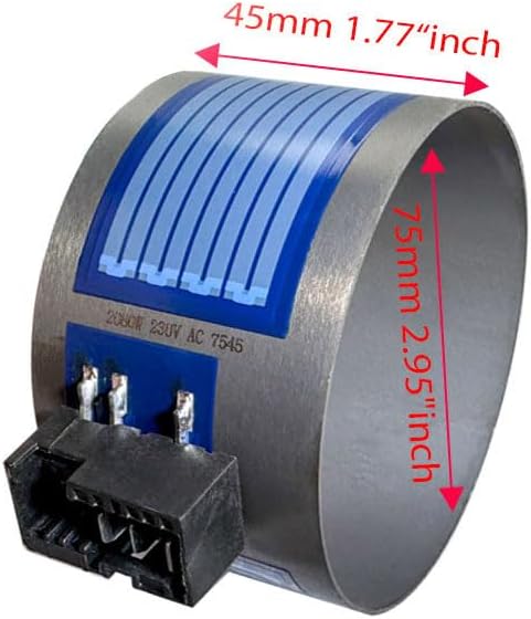 Geschirrspüler-Wasser-Wärmepumpe, Heizelement, kompatibel mit Bosch, Neff Siemens (D75 × H45 mm) D75