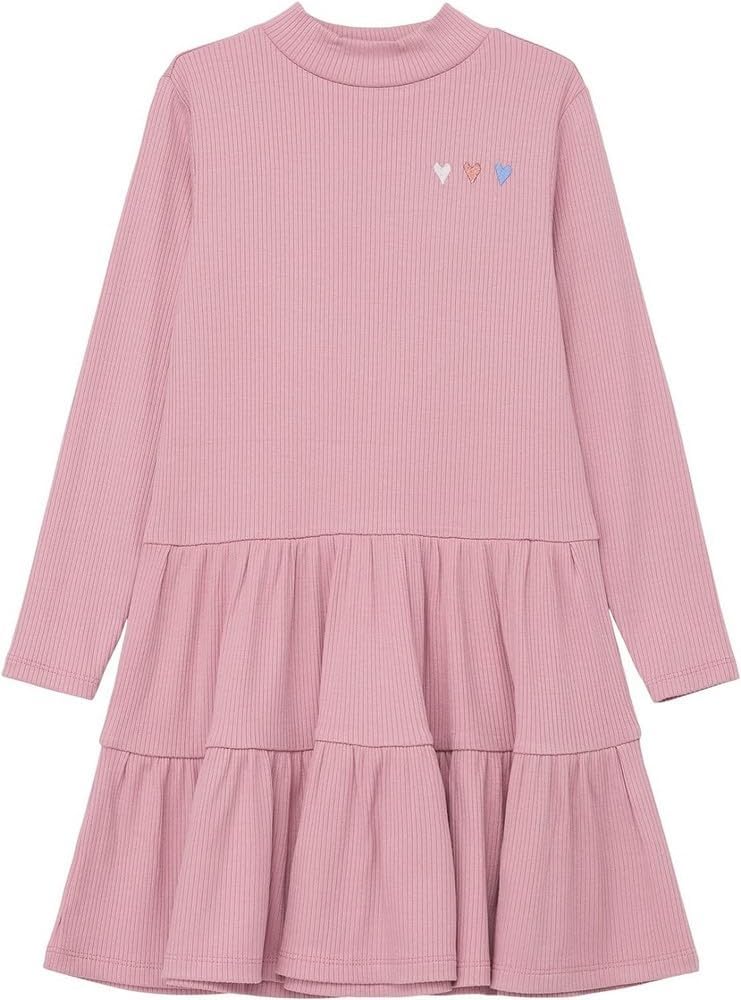 s.Oliver Mädchen Kleid, kurz 104 4407 Pink, 104 4407 Pink