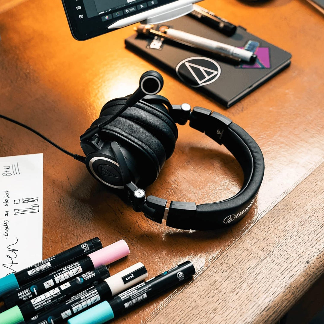 Audio-Technica ATH-M50XSTS StreamSet Professional Streaming Headset XLR/Analog (Black)
