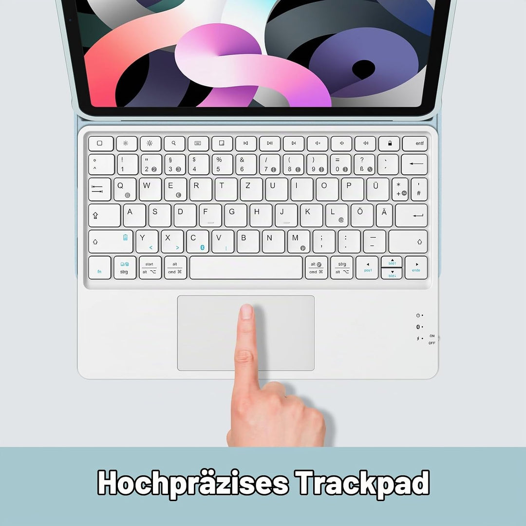 Fintie Tastatur Hülle für iPad Air 5. Generation 2022 / iPad Air 4. Generation 2020, iPad Air 10.9 m