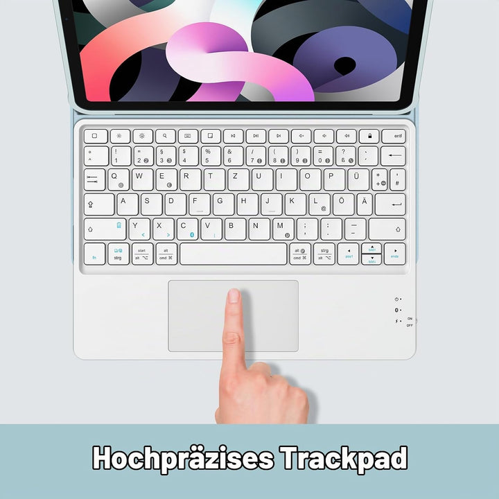 Fintie Tastatur Hülle für iPad Air 5. Generation 2022 / iPad Air 4. Generation 2020, iPad Air 10.9 m