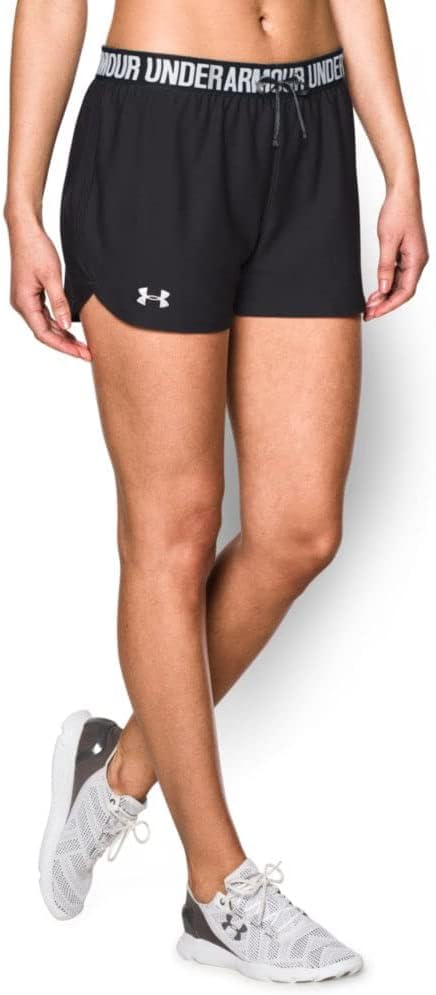 Under Armour Damen Fitness Hose und Shorts Tech L Blk, L Blk