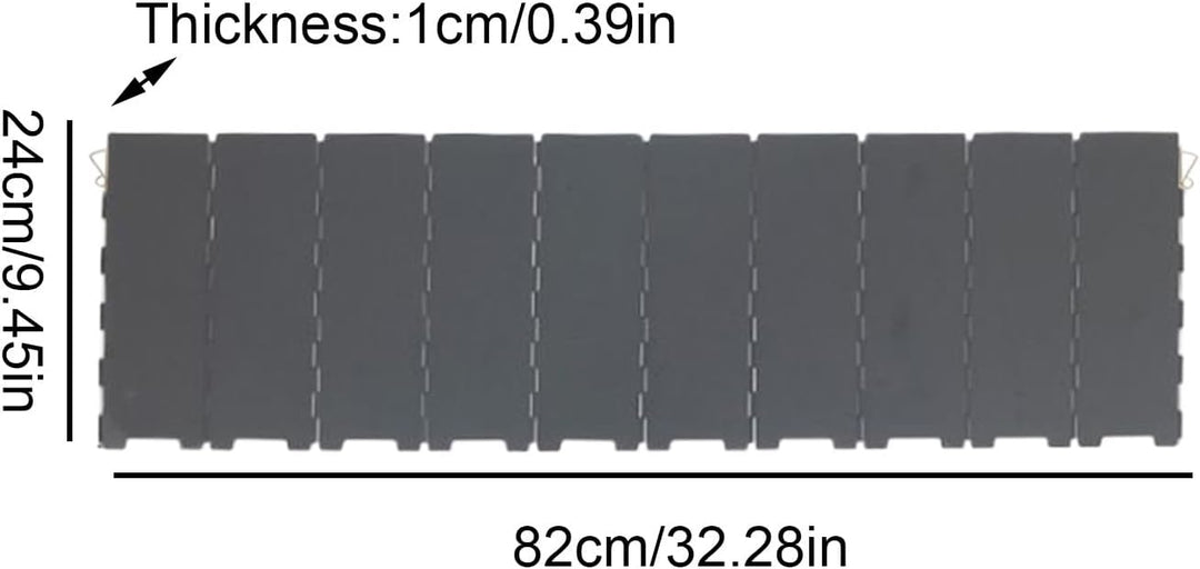 Camping Windschutz - Faltbarer 10-Panel Metall Ofen Wind Blocker - Leichtes Grillzubehör mit Aufbewa