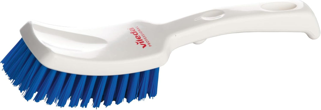 Vileda Stielbürste blau 28 cm mit kurzem Griff