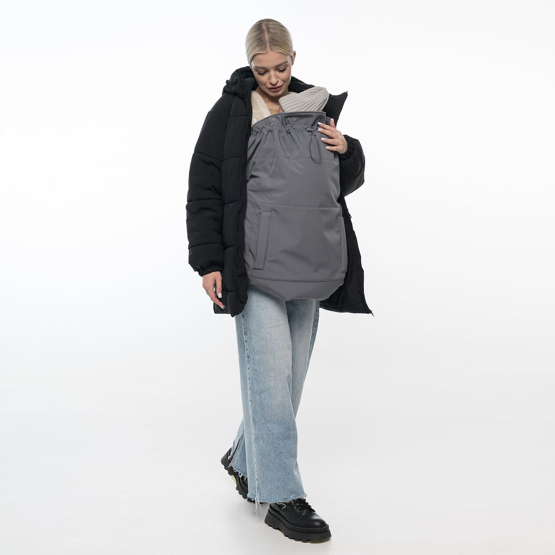 Love&amp;Carry All-season babywearing cover (Grey), Grey