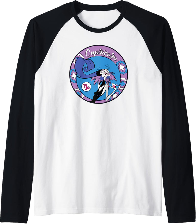 Disney Villains Yzma Capricorn Zodiac Raglan