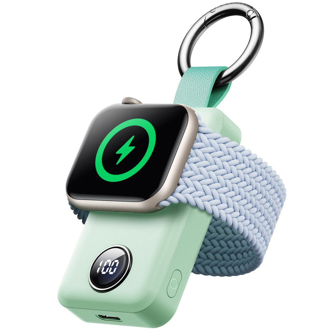 JOYROOM 2000 mAh Kabelloses Ladegerät für Apple Watch-Serie 10/9/8/7/6/5/SE/4/3/2/UItra 2/Ultra, Mag