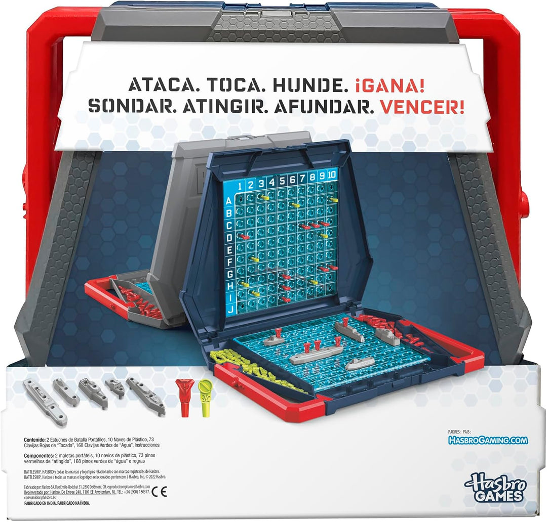 Hasbro Gaming Klassisches Brettspiel, Strategiespiel ab 7 Jahren, lustiges Kinderspiel für 2 Spieler