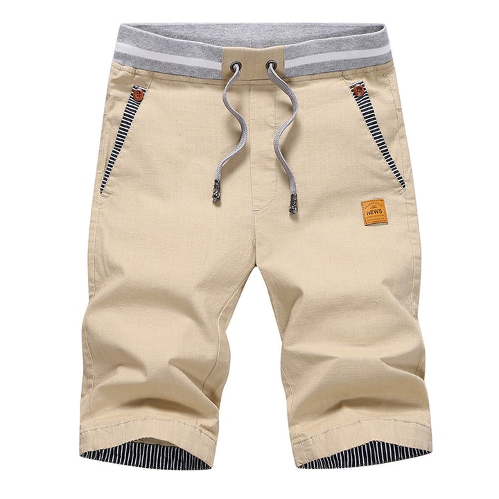 Tansozer Herrenshorts Herren Shorts Baumwolle Sommer Shorts mit Taschen Herren M Kaki, M Kaki