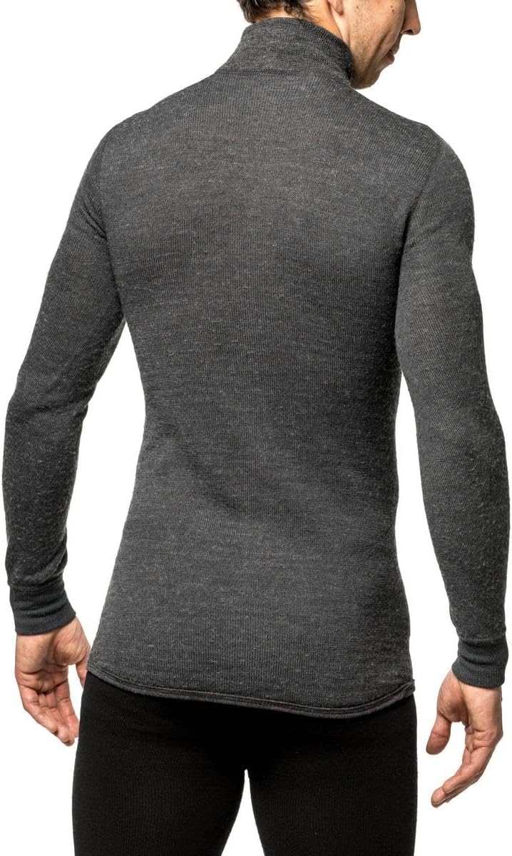 Woolpower Unisex 200 Turtleneck (1er Pack) XXS Grau, XXS Grau
