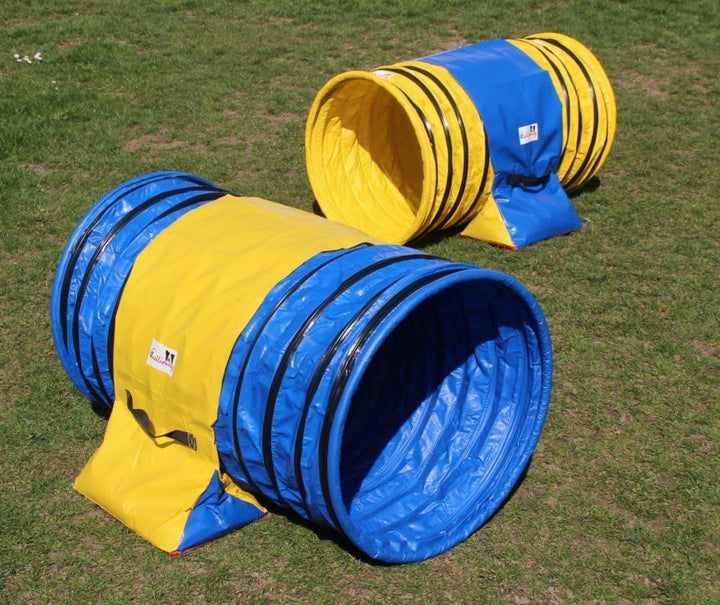 Callieway Hoopers Agility Tunnel Set “Profi”– Orig Tunnelset für JAD (2 STK.) für Hoopers & JAD Hund