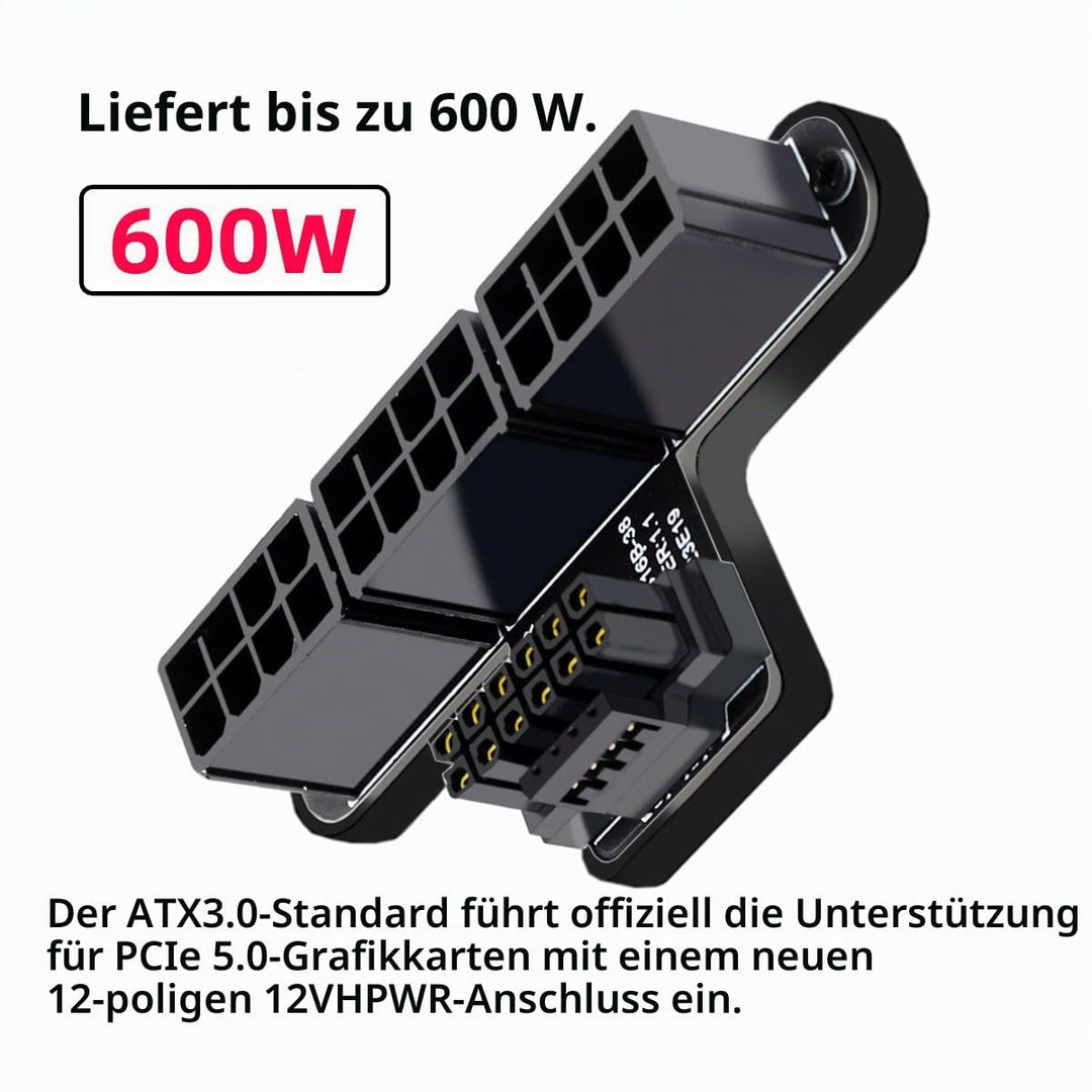 chenyang ATX3.0 PCI-E 5.0 12VHPWR 16Pin Power Modular auf 3 ATX 8Pin Stecker Adapter für 4080 5090TI