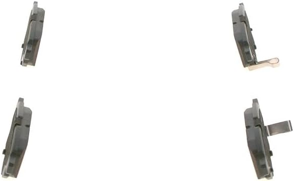 Bosch BP1127 Bremsbeläge - Hinterachse - ECE-R90 Zertifizierung - vier Bremsbeläge pro Set