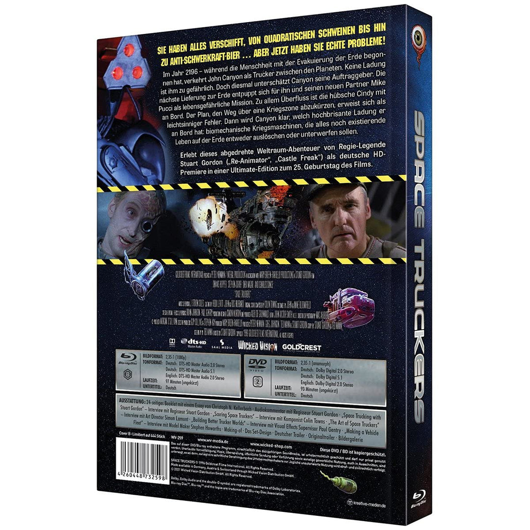 Space Truckers - Mediabook - Cover B (25th Anniversary Edition) (2-Disc Limited Collector‘s Edition