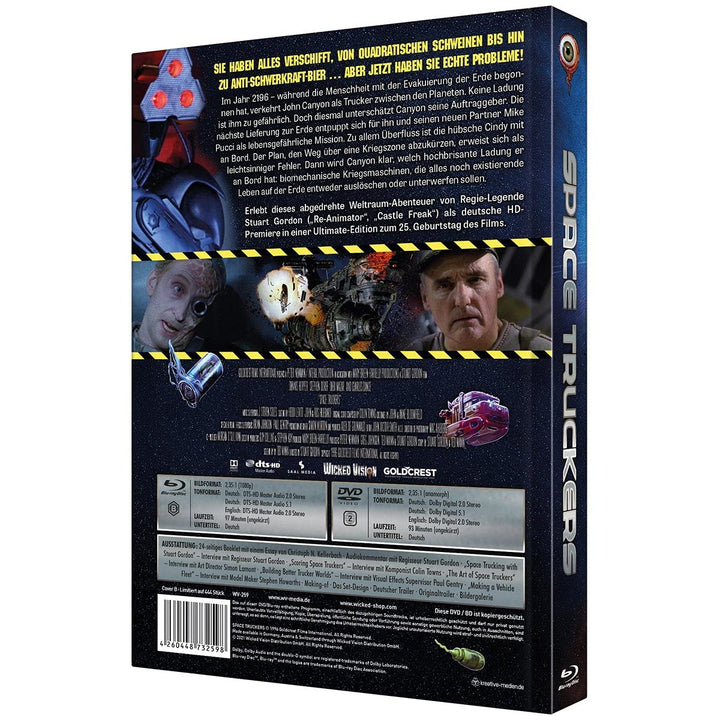 Space Truckers - Mediabook - Cover B (25th Anniversary Edition) (2-Disc Limited Collector‘s Edition
