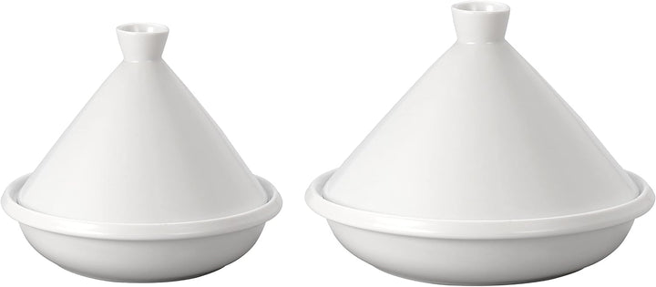 tepro Grillzubehör Tajine L aus Keramik zur Verwendung auf dem Grill, Kochplatte oder Ofen Weiss, L