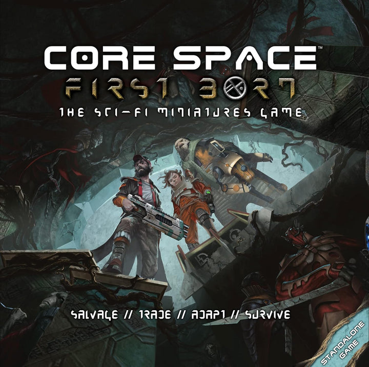Core Space First Born - Sci-Fi Miniaturen Brettspiel Cyberpunk 28 mm Science Fiction Figuren für 40.