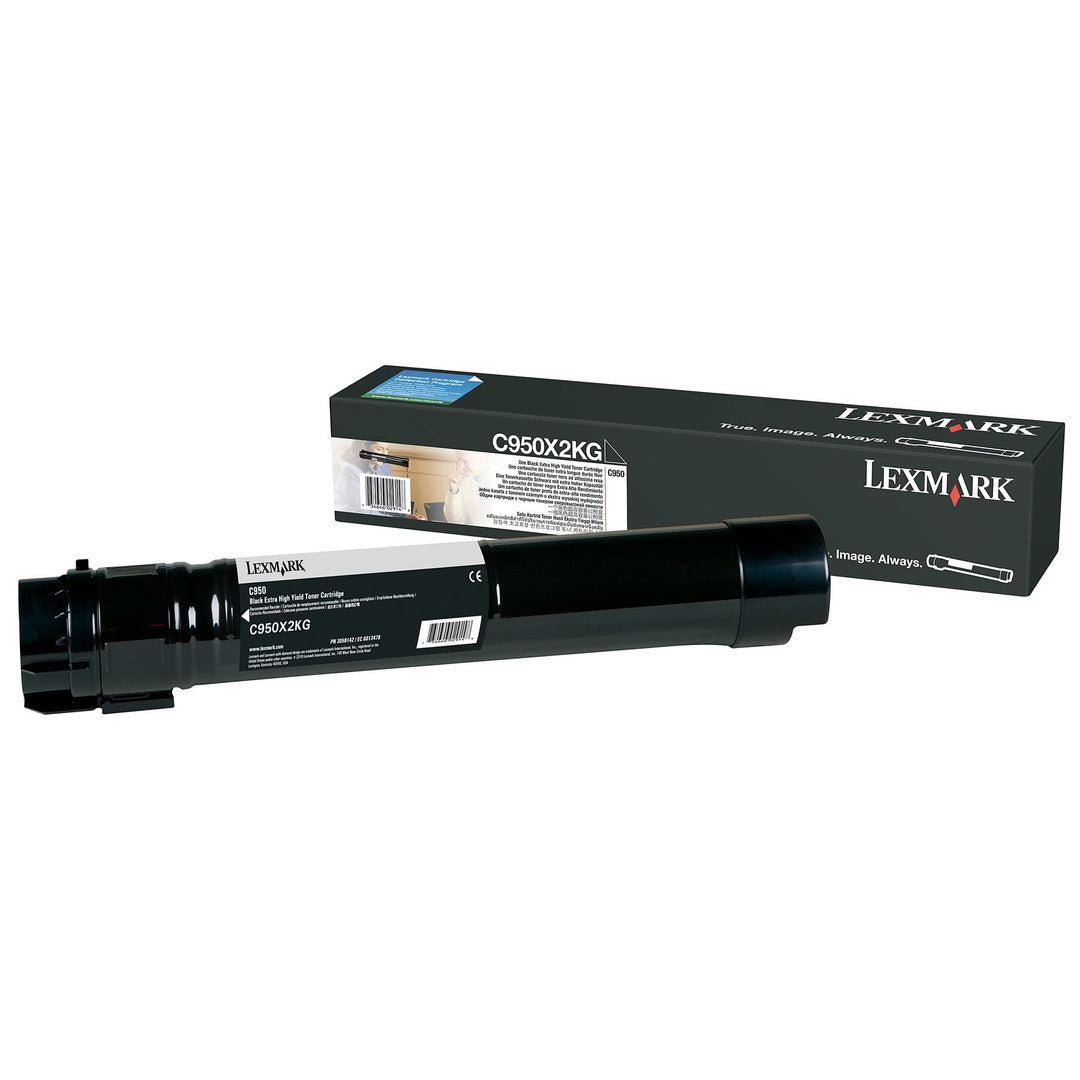 Lexmark Toner X950 X952 X954 X950X2KG Original Schwarz 38000 Seiten, schwarz