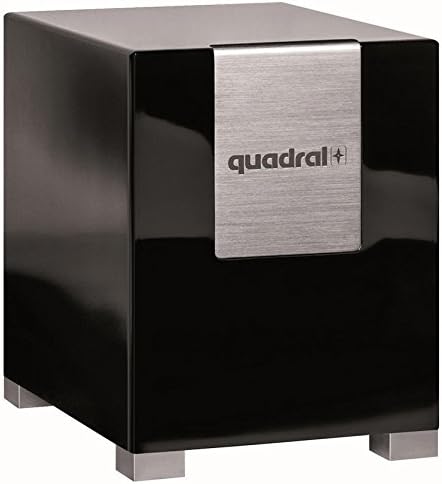 quadral Subwoofer Qube 8 schwarz Pianolack