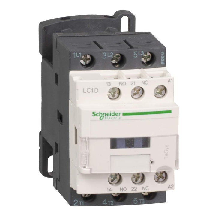 Leistungsschütz LC1D 3p, 1S+1Ö, 7.5 kW, 400 V AC3, Spule 24 V AC, 18A, Dunkelgrau 18A 24 V Wechselst