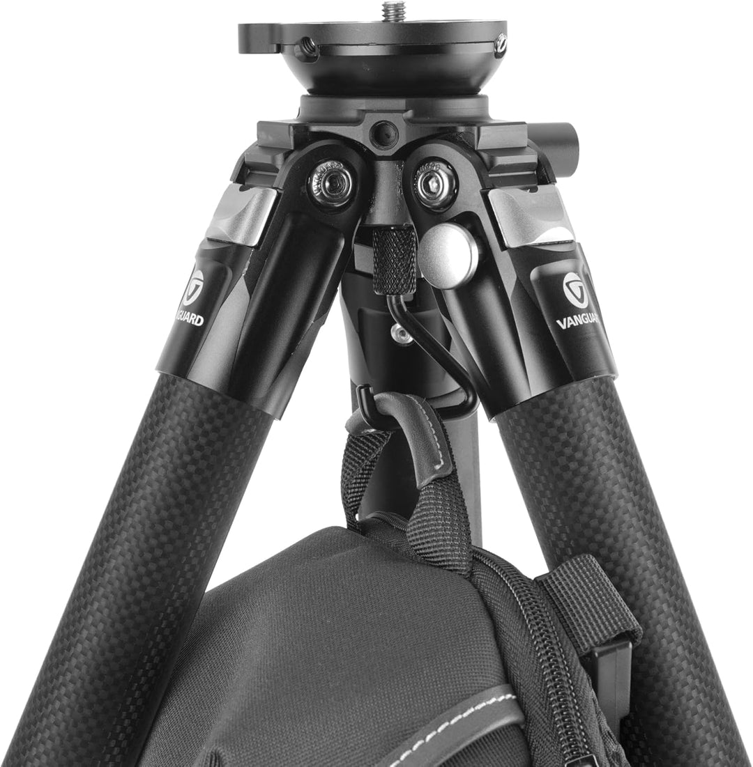 Vanguard Alta Pro 3VL 264CT Carbon Videostativ mit Nivellierfuss Ohne Kugelgelenk Carbon, Ohne Kugel