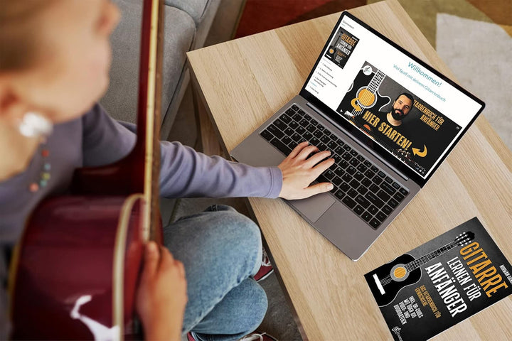 Gitarre Lernen für Anfänger - Das Gitarrenbuch für Erwachsene inkl. QR-Codes mit über 100 Video- und