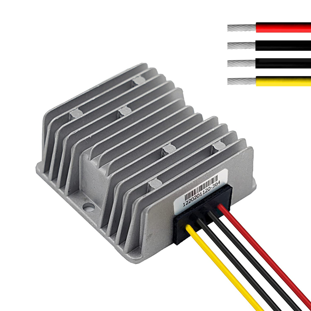 Cocar LKW Netzteil Spannungswandler 24v auf 12v 30A 360W Schwerlast Transformator Trafo Adapter Wand