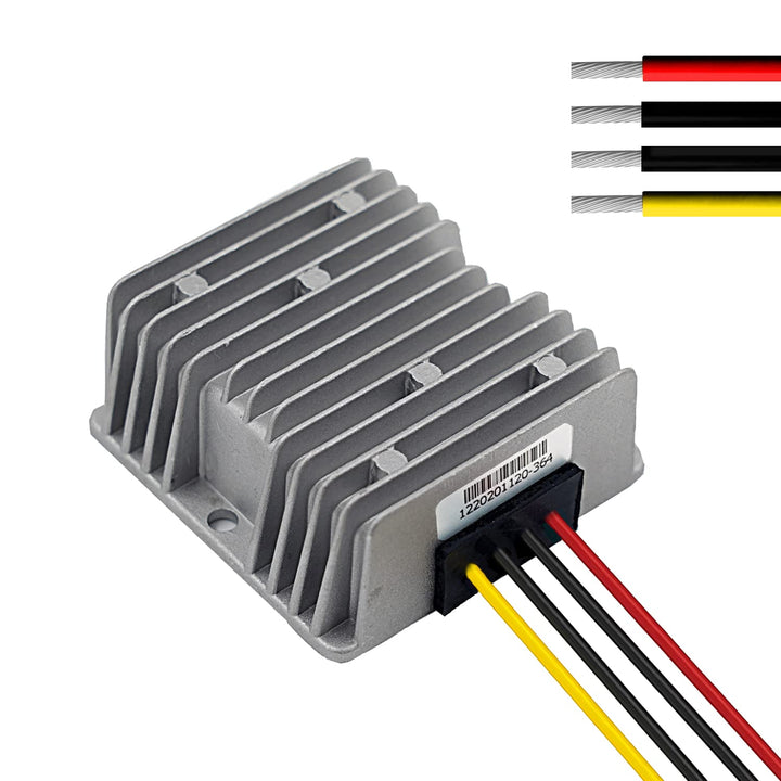 Cocar LKW Netzteil Spannungswandler 24v auf 12v 30A 360W Schwerlast Transformator Trafo Adapter Wand
