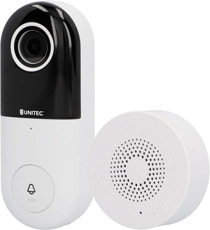 UNITEC Türkamera inkl. Funkgong, 75 x 91 x 170 mm
