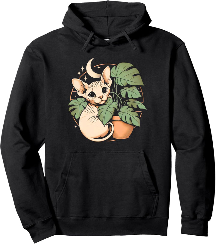 Sphynx Katzen Liebe - Katzen Liebe Sphinx Nacktkatze Pullover Hoodie