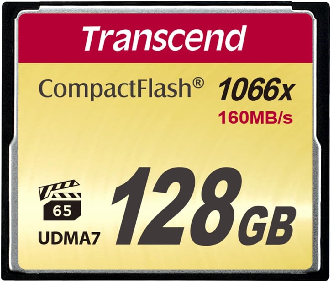 Transcend 128GB CompactFlash 1000 Speicherkarte TS128GCF1000 128GB CF1066X