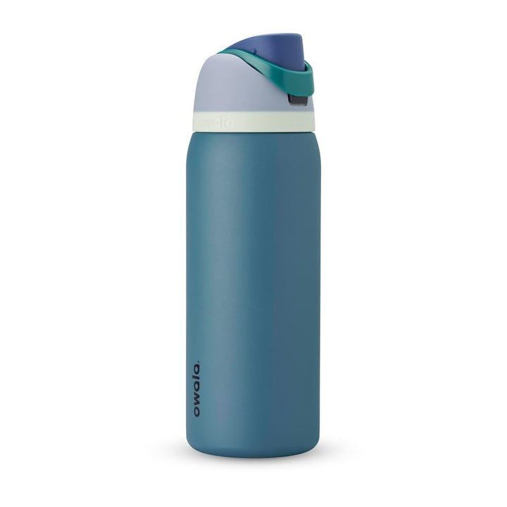 Owala FreeSip Isolierte Edelstahl Trinkflasche mit Strohhalm, 945 ml – BPA-frei, optimal für Sport,