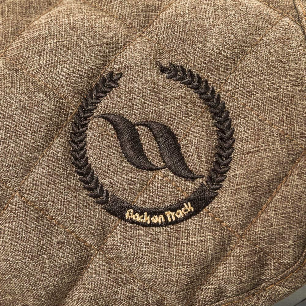 Back on Track Welltex® Haze Collection Dog Rug Hundemantel grau oder braun (42 cm, braun Melange), 4