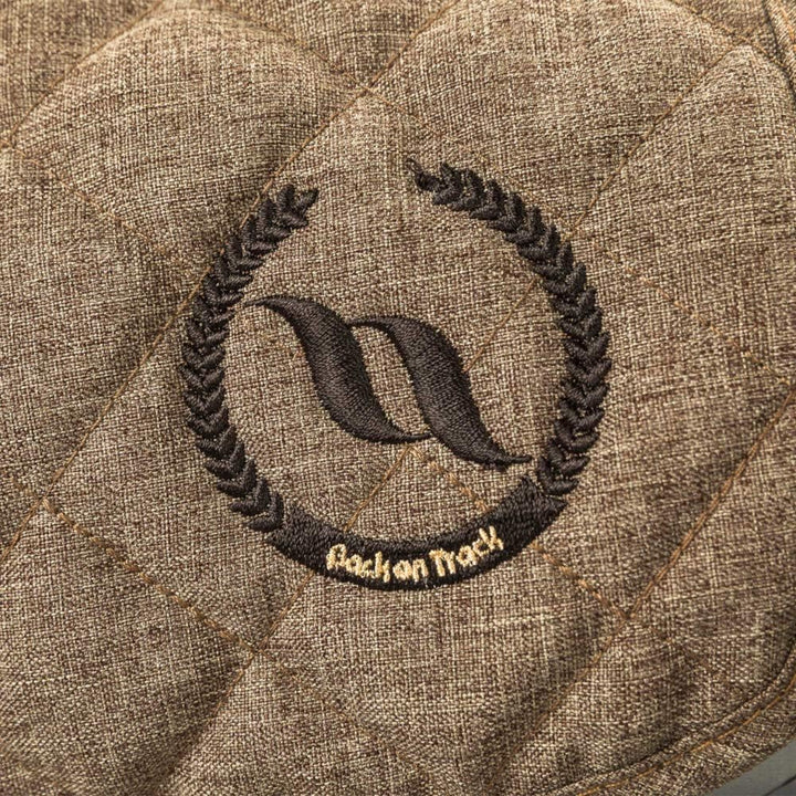 Back on Track Welltex® Haze Collection Dog Rug Hundemantel grau oder braun (25 cm, braun Melange), 2