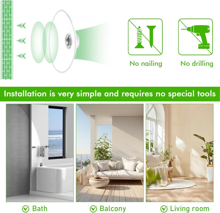 Acryl Fenster Regal für Pflanzen 2 Stück Transparent Regal Saugnapf, Fenster Pflanzenregale, Pflanze