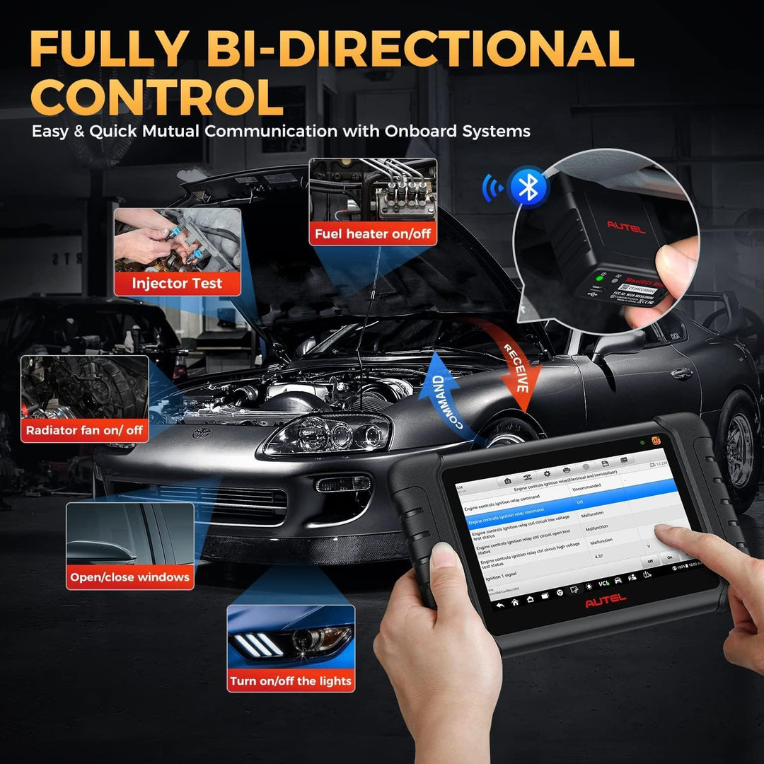 Autel MaxiDAS DS808S-TS: 2024 Android 11 Professionelle ECU-Codierung& TPMS als MS906 PRO-TS/ MS906T