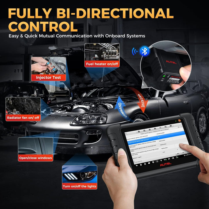 Autel MaxiDAS DS808S-TS: 2024 Android 11 Professionelle ECU-Codierung& TPMS als MS906 PRO-TS/ MS906T