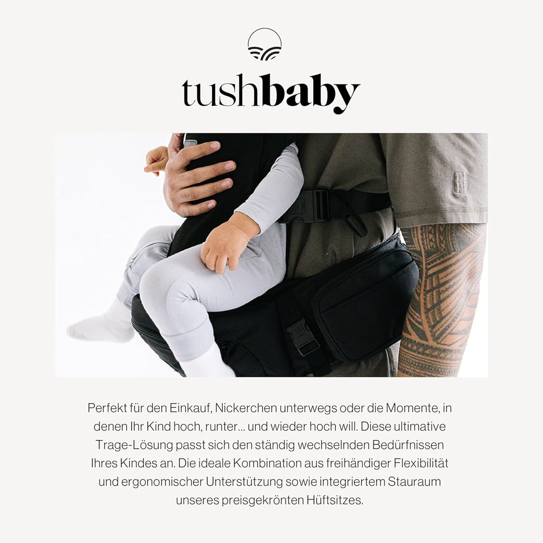 TushBaby SNUG-BLACK/TB-Black-Set
