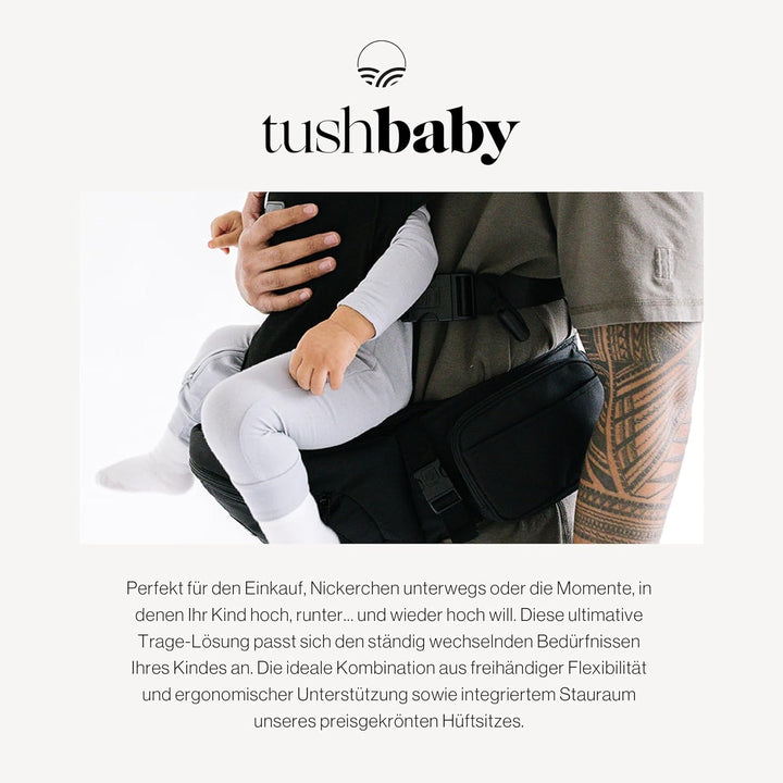 TushBaby SNUG-BLACK/TB-Black-Set